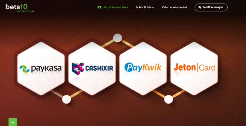 Bets10 Müşteri Hizmetleri ve Ön Ödemeli Kartlara Bonus